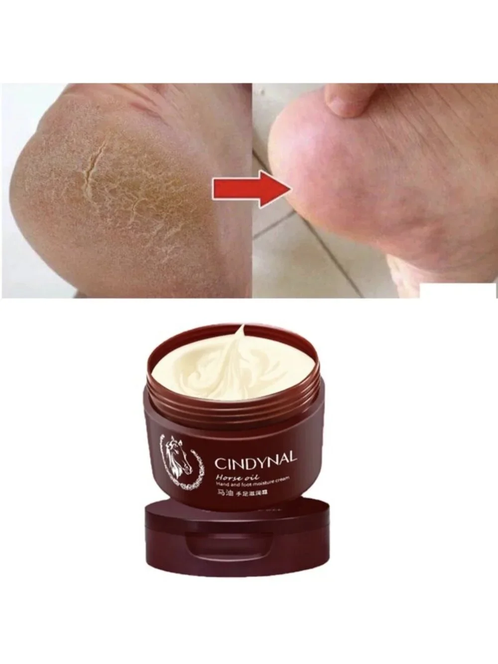 Lot of 3 Horse Oil Hand and Foot Cream Quickly Repair /Crema Para Manos Y Pies